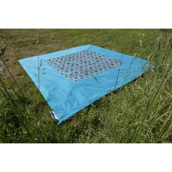 pas cher Bent Tapis Caribbean, Turquoise 1