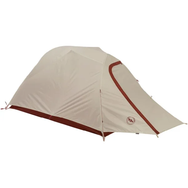 Big Agnes C Bar 3 Tente, Beige/rouge magasin pour 4