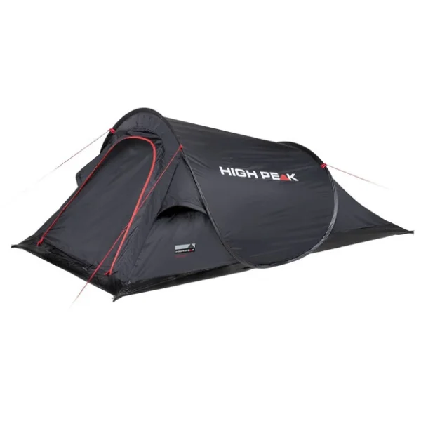 meilleur service High Peak Campo Tente, Noir 1