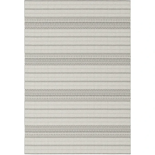 prix pas cher Lafuma Mobilier Melya Tapis D’extérieur 200x290cm, Noir/beige 1