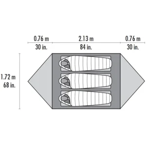 magasin MSR Mutha Hubba NX Tente, Gris 18