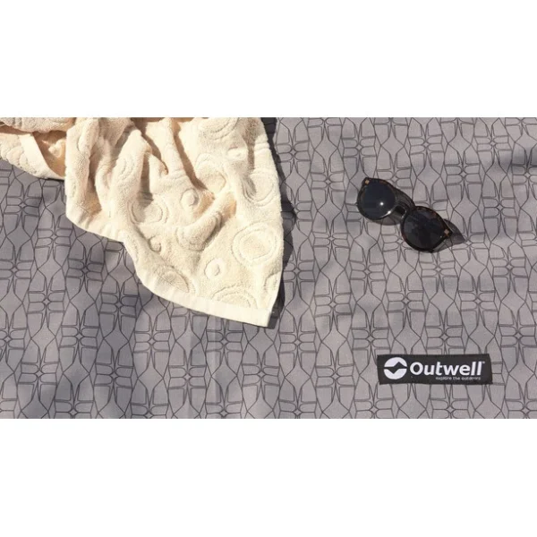 magasin en ligne Outwell Avondale 5PA Tapis Tissé Plat, Gris/noir 3