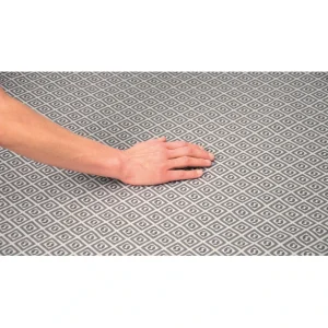 Outwell Blossburg 380 Tapis Tissé Plat, Gris/noir magasin en ligne france 9