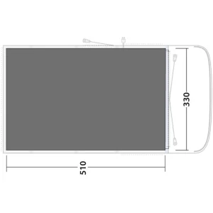 Outwell Hayward Lake 5ATC Bâche De Sol, Gris Livraison Standard/Rapide 6