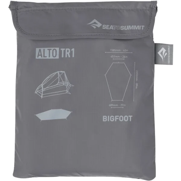 De Qualité Sea To Summit Alto TR1 BigFoot Bâche De Sol, Gris 7